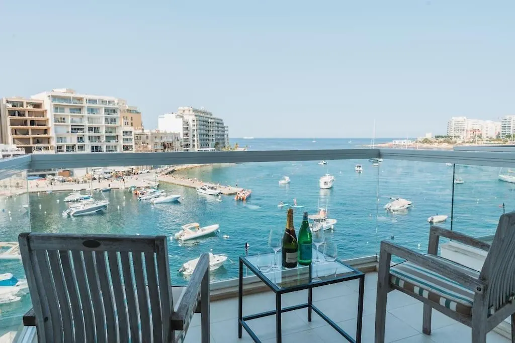 Luxury Sea View Apartment In Prime Location Saint Julian's